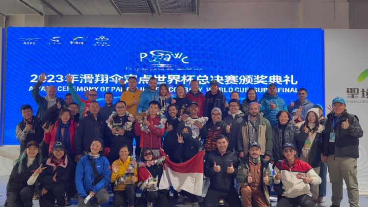2023年滑翔傘定點(diǎn)世界杯總決賽在湖北荊門落幕
