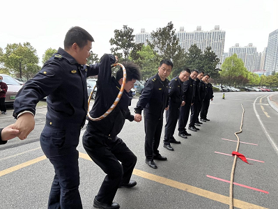 漳河新區(qū)城管服務(wù)中心組織開展2024年春季運動會